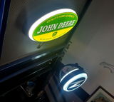 John Deere 32" Backlit LED Oval Sign Design #V7125