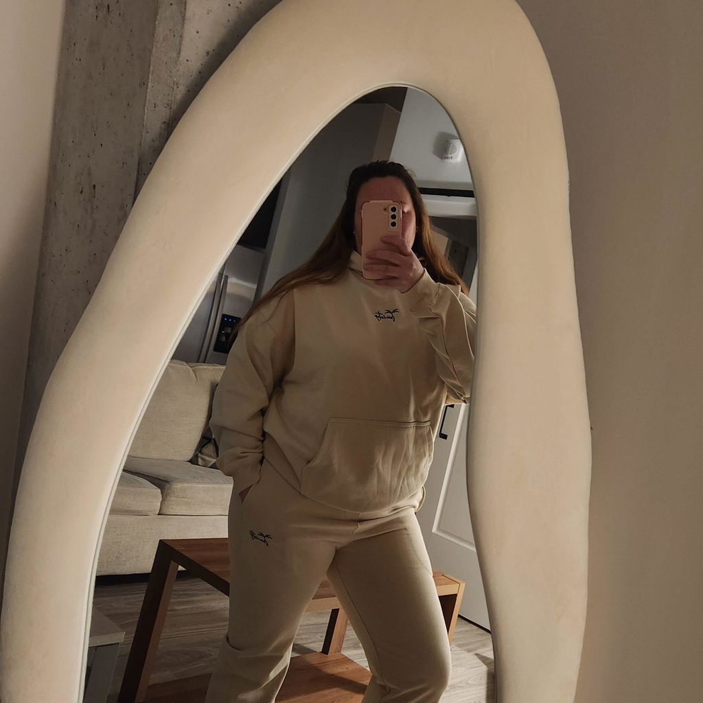 Signature Hoodie Beige