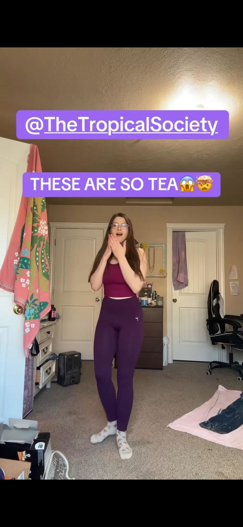 Plum Leggings