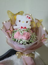 Pink Rose Bouquet