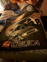 Space Celica Woven Blanket