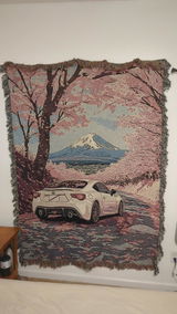 Cherry Blossom 86 Woven Blanket