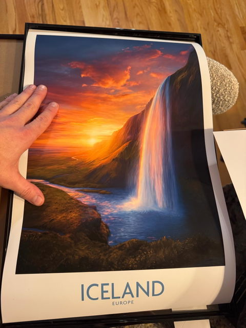 Iceland Wall Art | Seljalandsfoss Poster