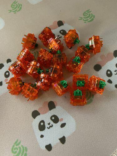 C³EQUALZ X TKC Tangerine 67 (Dark Green) Linear Switches – Thock King