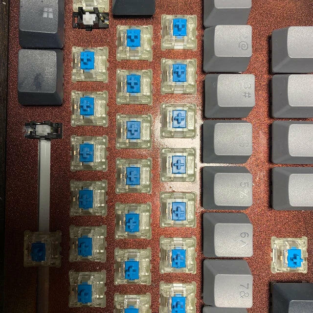 Cherry MX Blue Clicky RGB Switches – Thock King