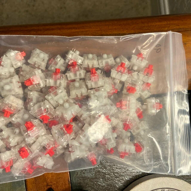 Cherry MX Red Linear RGB Switches – Thock King