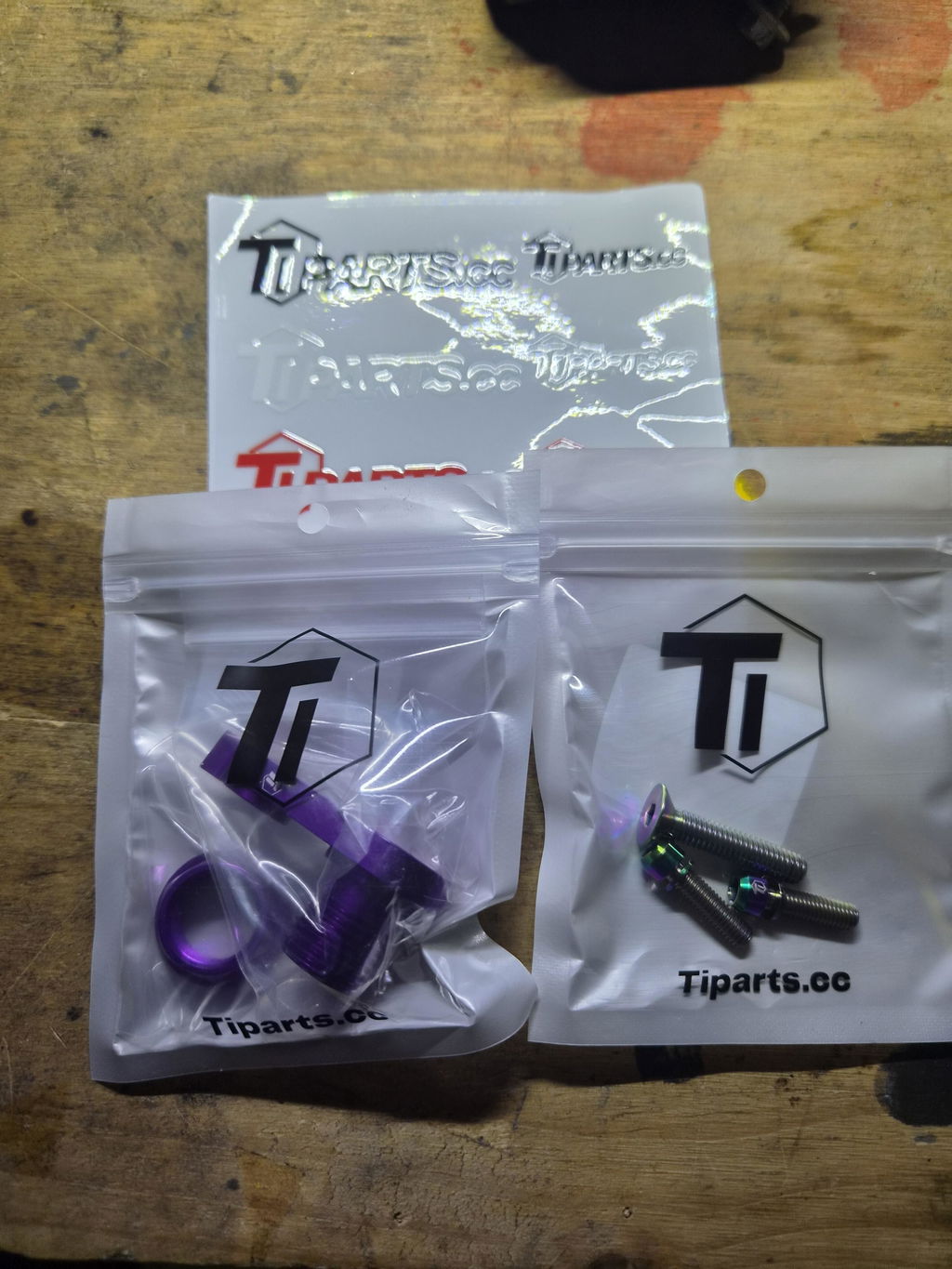 Titanium Bolts for EXS Aerover Integrated Handlebars | Stem and Bike Computer Mount Bolts