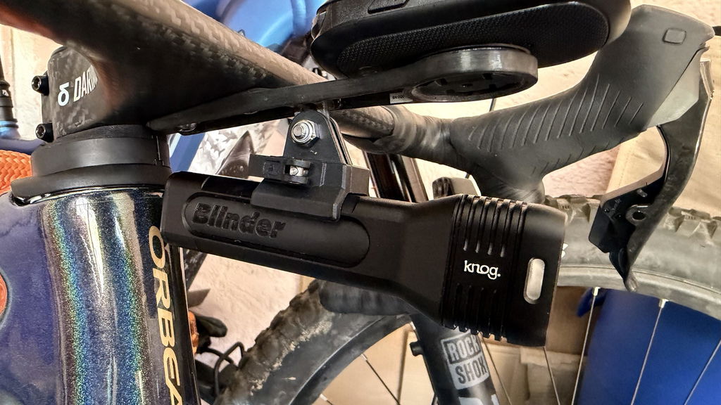 TiParts CARBON DARIMO Nexum/Nexum Drag Computer Mount | Garmin Wahoo