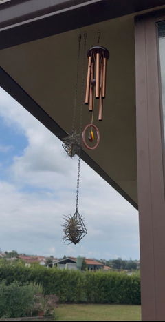 Campana de Viento Crystal Silence Bronce