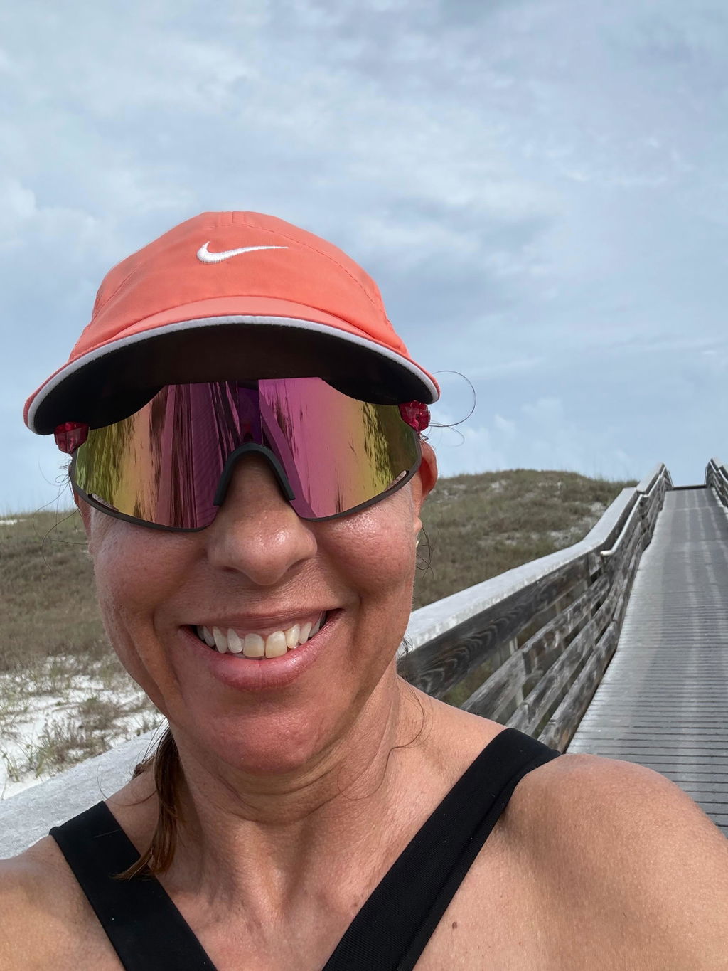 Vogel XC Running Sunglasses | Lightweight Sport Eyewear | Crystal