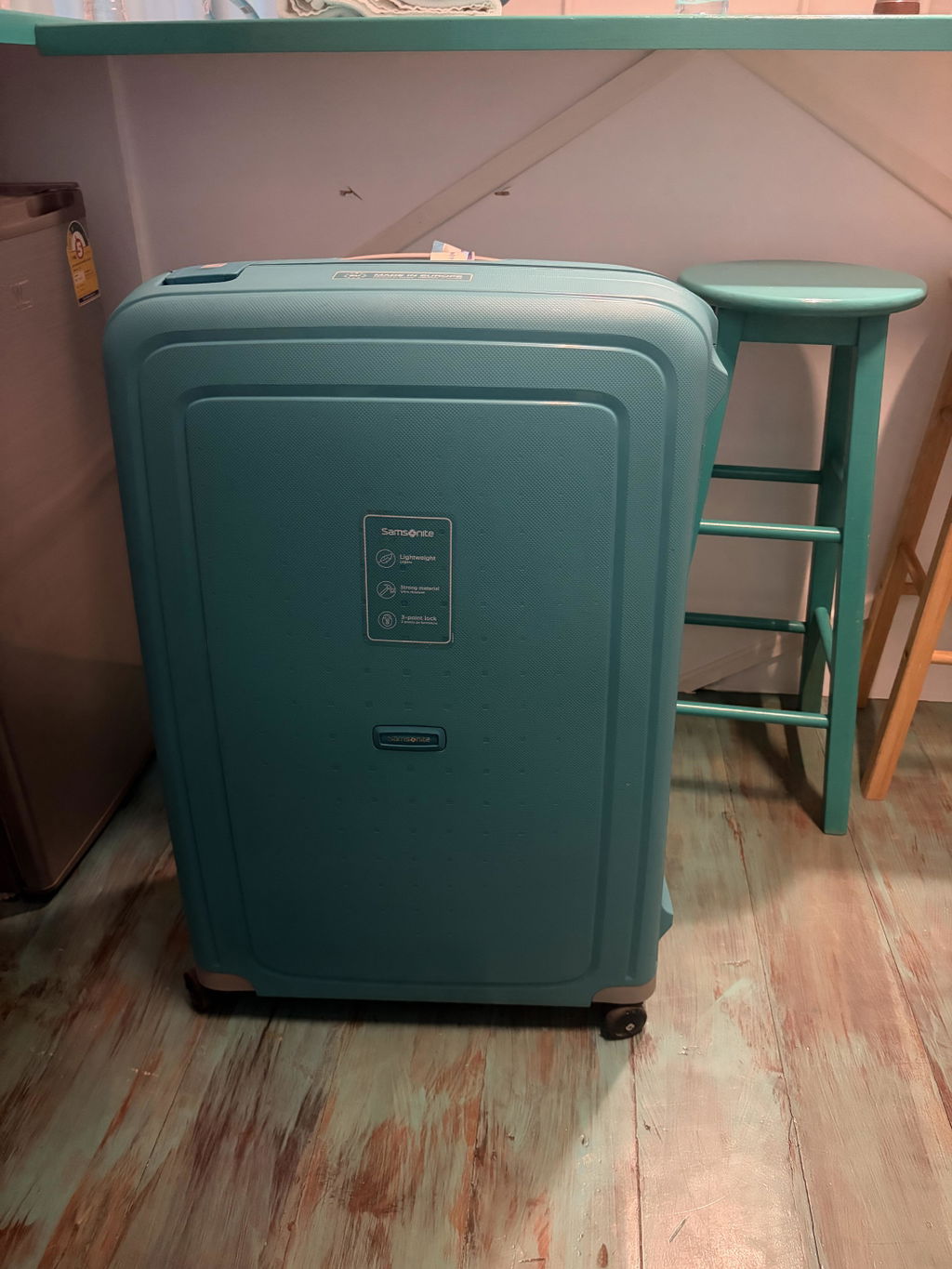 Samsonite S'Cure 81cm מזוודה קשיחה גדולה סמסונייט 30"