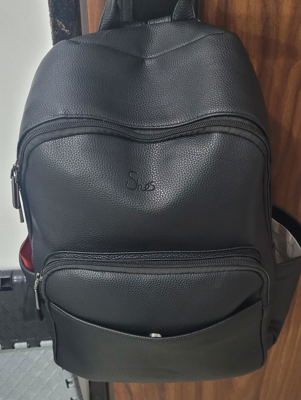 She's Pebble Backpack תיק גב אלגנטי לנשים דמוי עור
