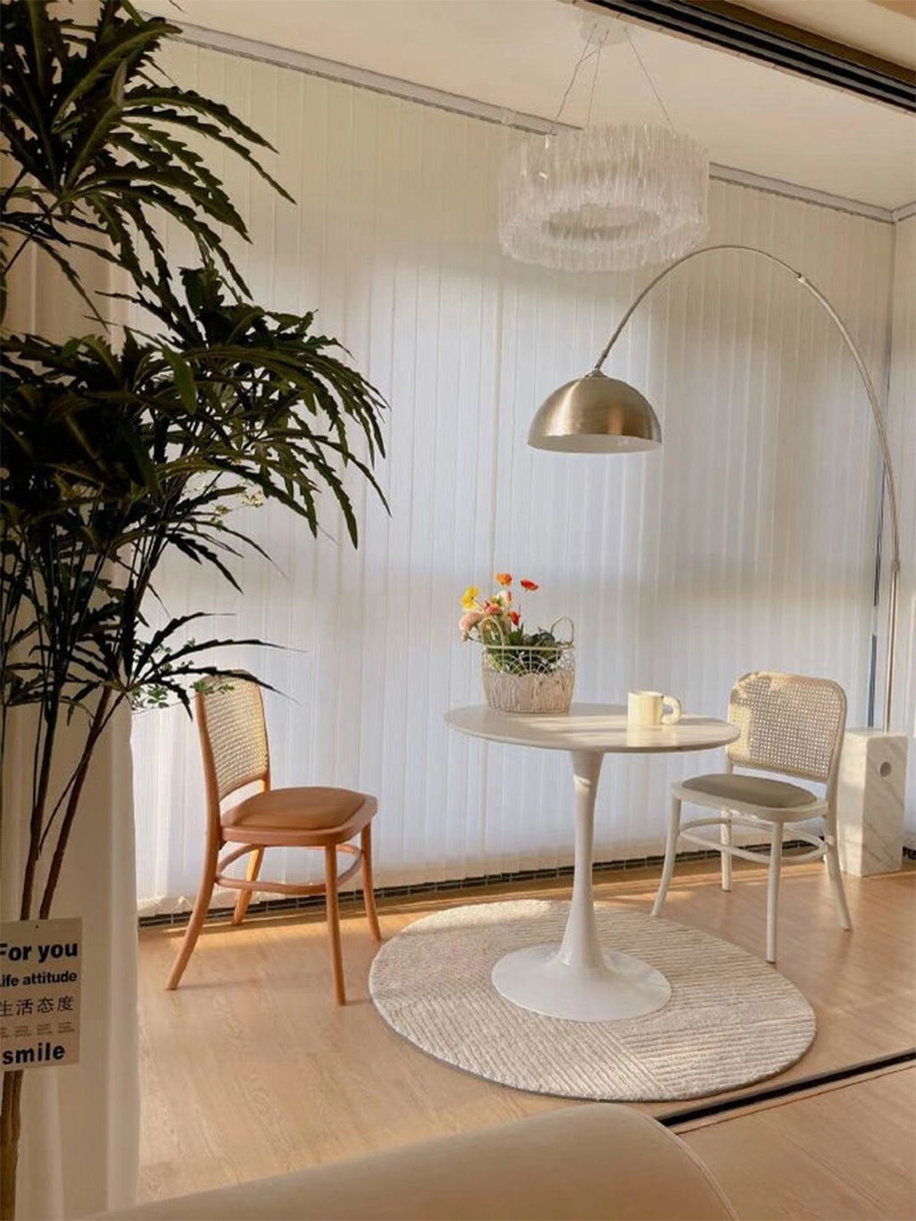Accordéon Suspension Silver Pendant Light