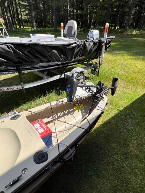 AUTOBOAT SMART HEAD GPS Pro Anchor System - for 12V Minn Kota 30-55 Lb Trolling Motors or similar