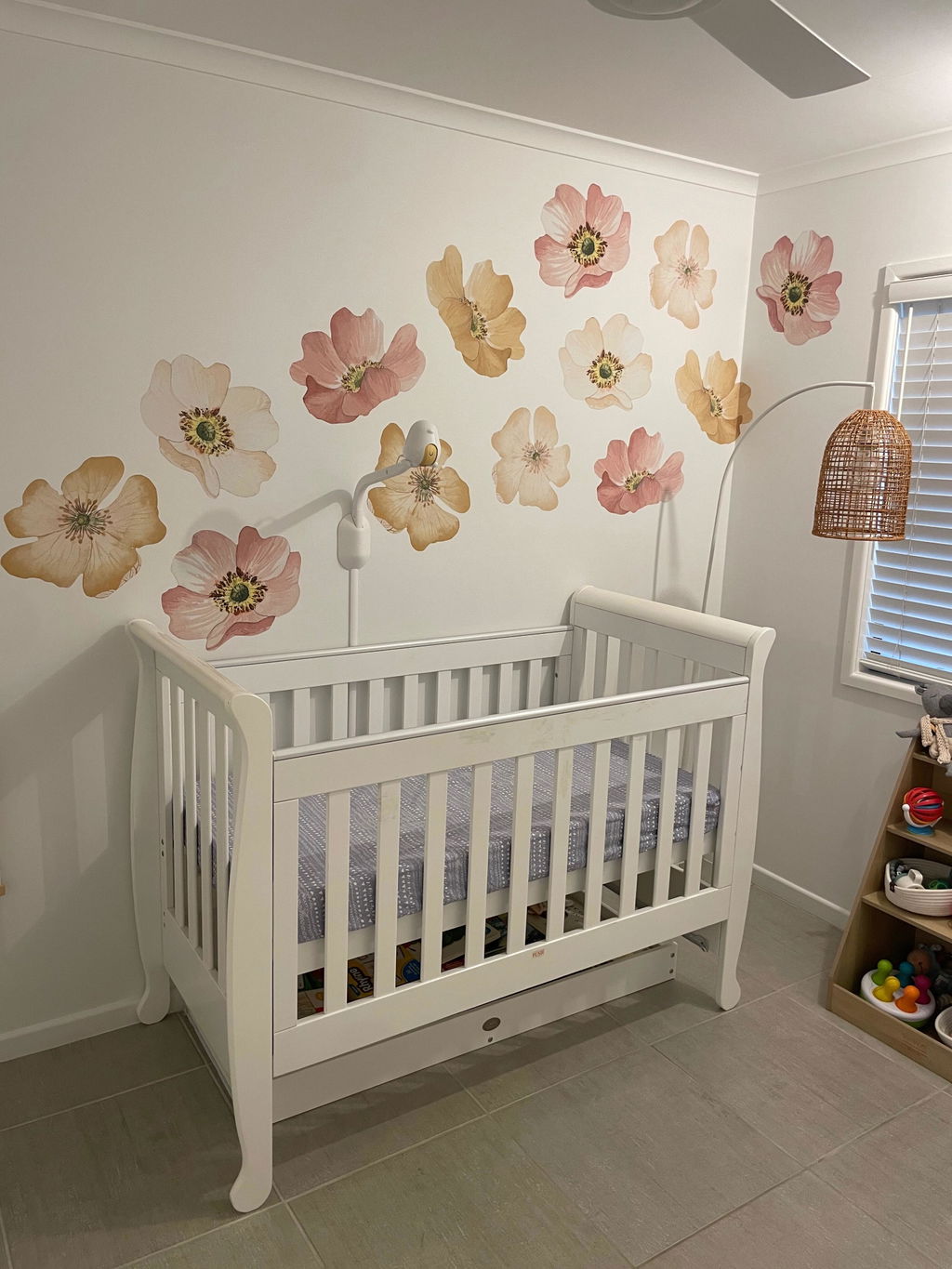 Marigold Floral Wall Decals