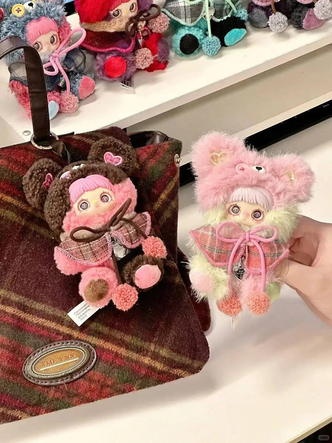 Maymei Tiny Bear Cookie Series Plush Keychain Blind Box – TOPTOY