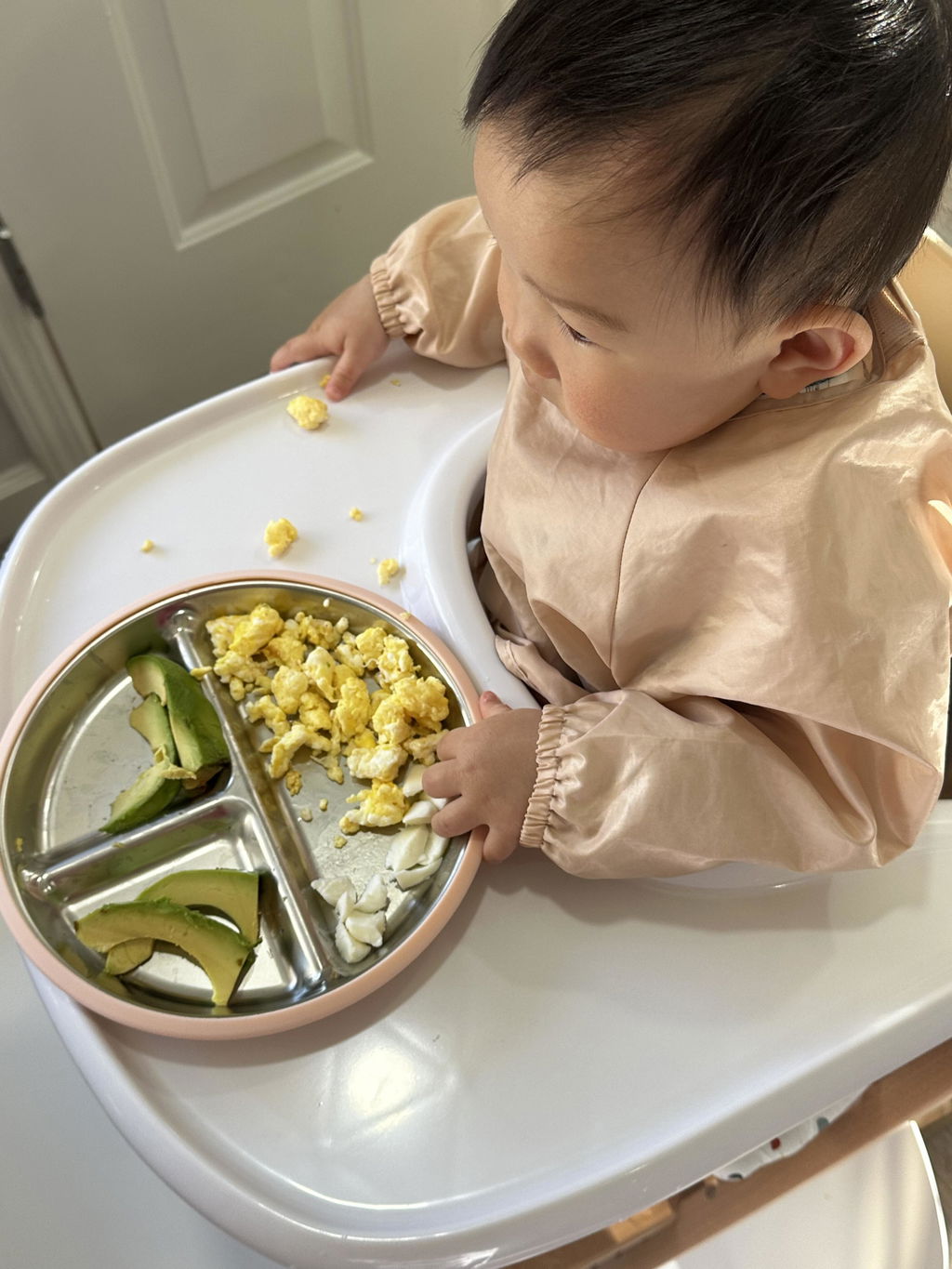 Stainless Steel Toddler Feeding Set 12+ Months- Sage Green