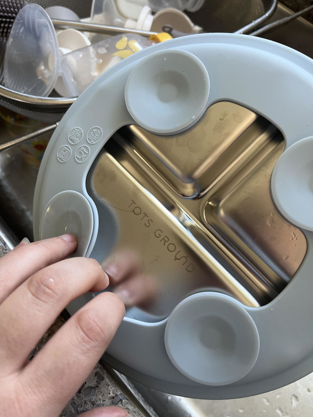 Stainless Steel Toddler Feeding Set 12+ Months- Mocha Mousse