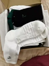 Sporty Cotton Anti-Slip Crew Socks - SS02