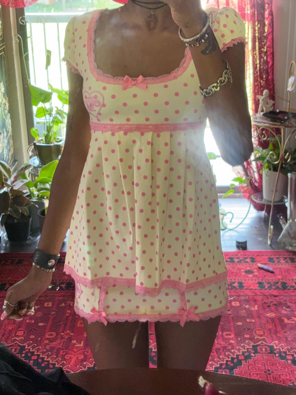 Pink Lemonade Aurora Babydoll Top