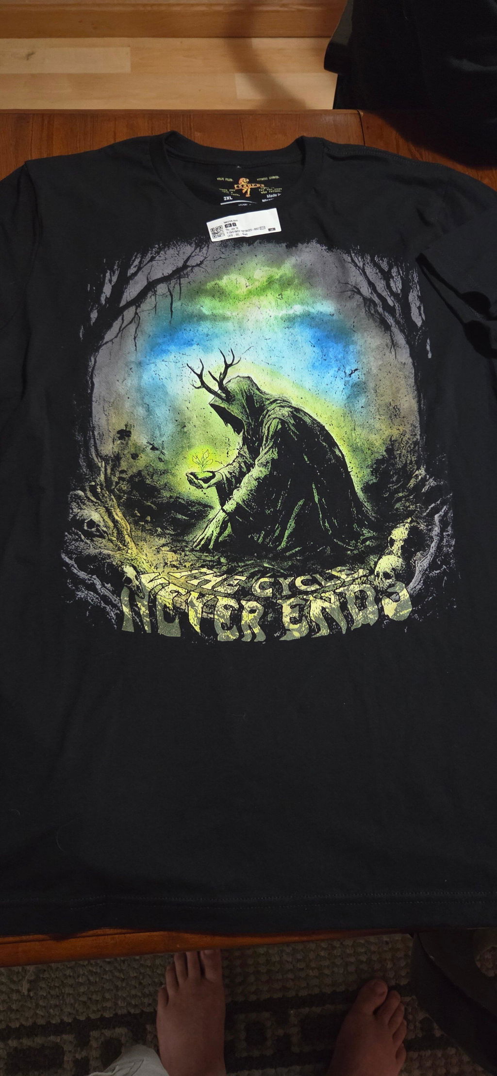 The Cycle Never Ends - Druid Tee