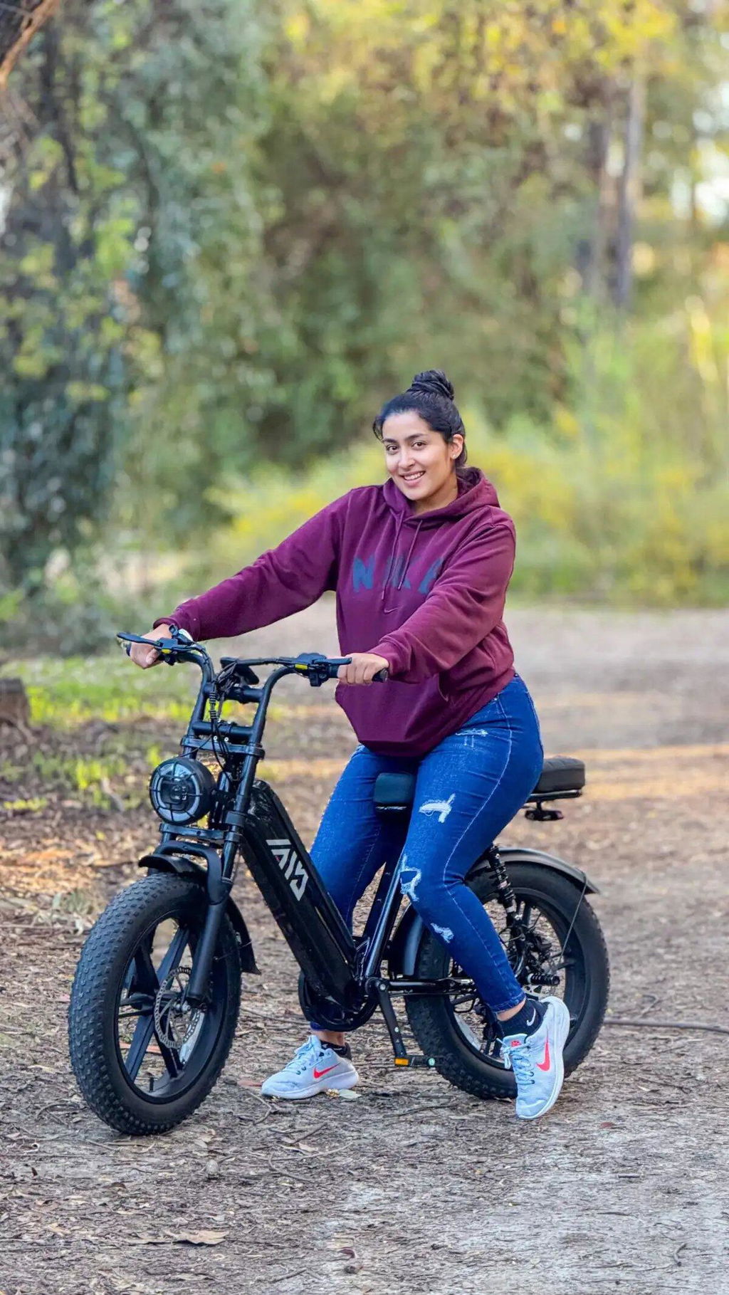 TST® R7 Moped Style 1500W Full Suspension Electric Cargo Bike | 2026 New Model