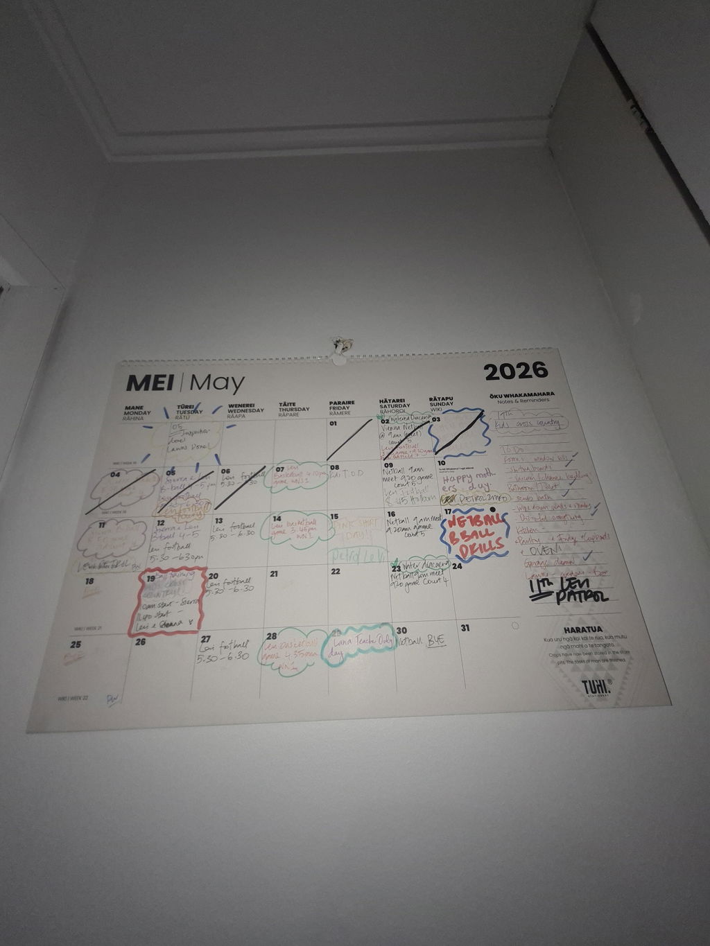 Clearance: 2026 Mahere ā Marama | Māori Wall Calendar