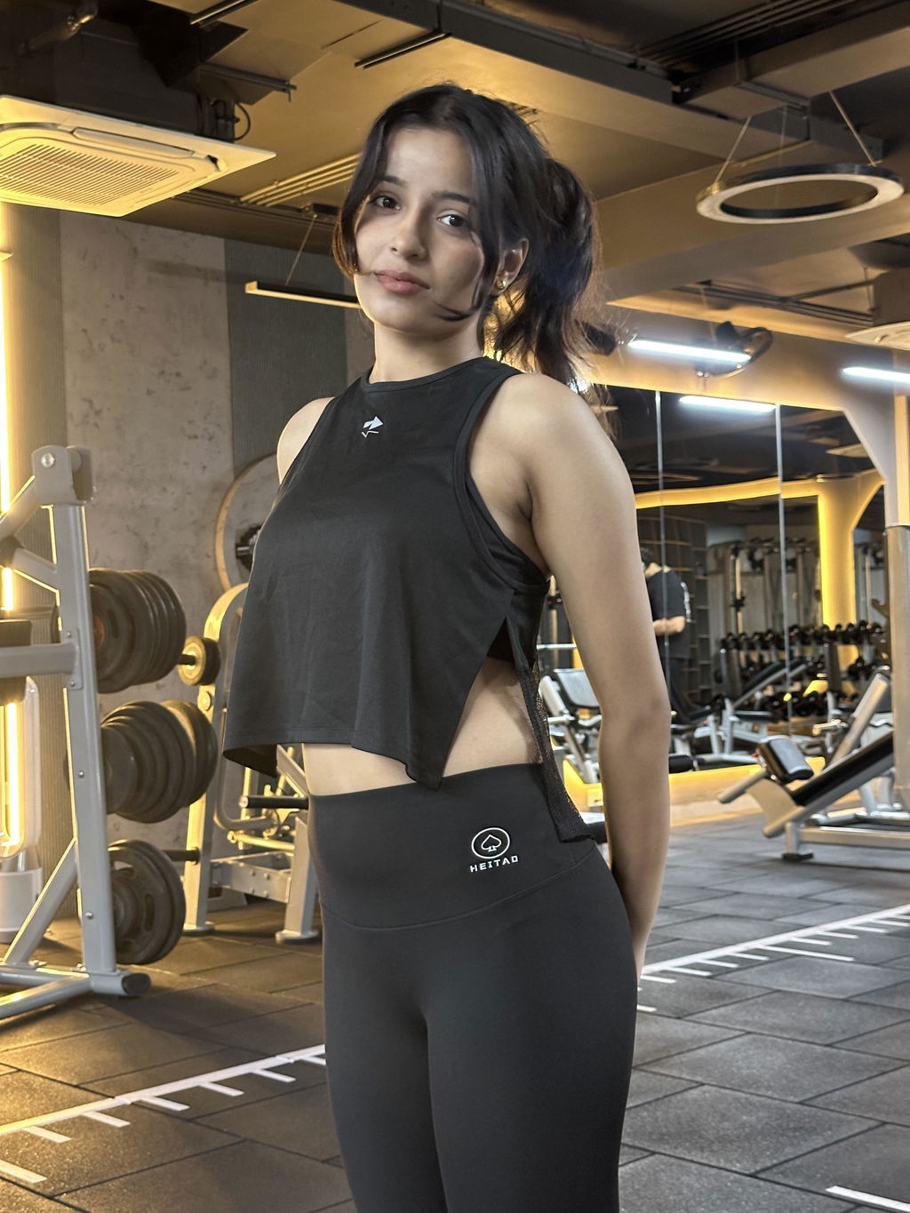 Black Crop Top