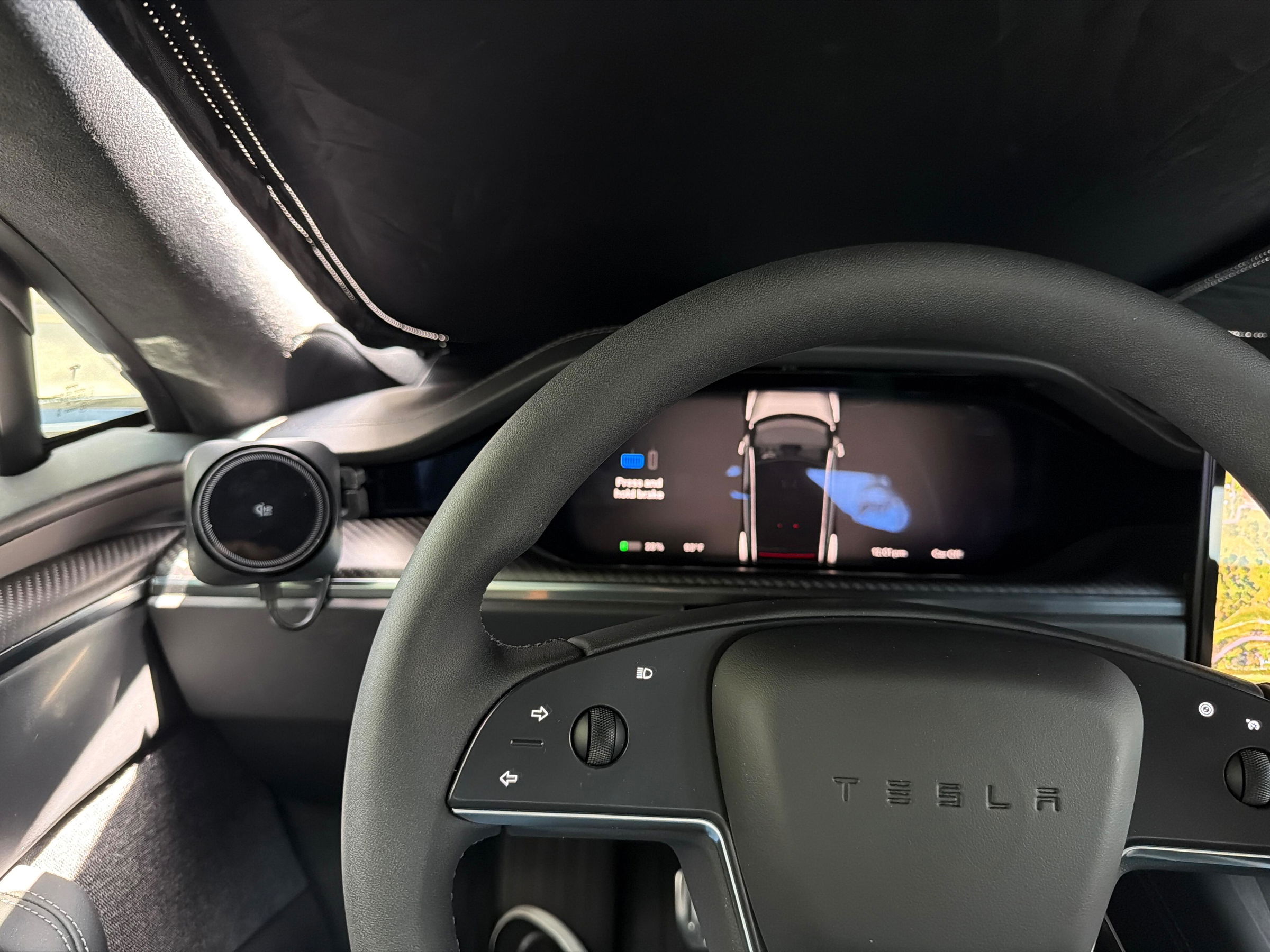 Dashboard Phone Mount / Charger | Tesla Model S & Model X Refresh