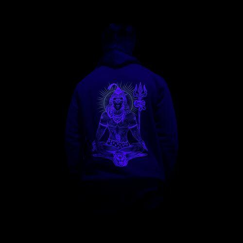 Shiva Power Glow In The Dark Cotton Hoodie