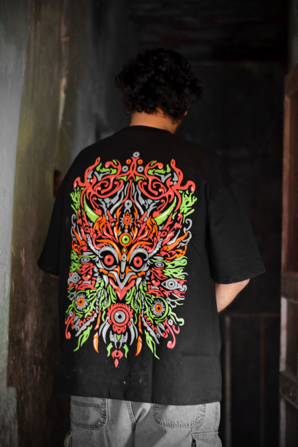 DJ Alien UV Light Reactive T-Shirt