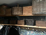 Rattan Small Square Storage Basket ( Sold individually)