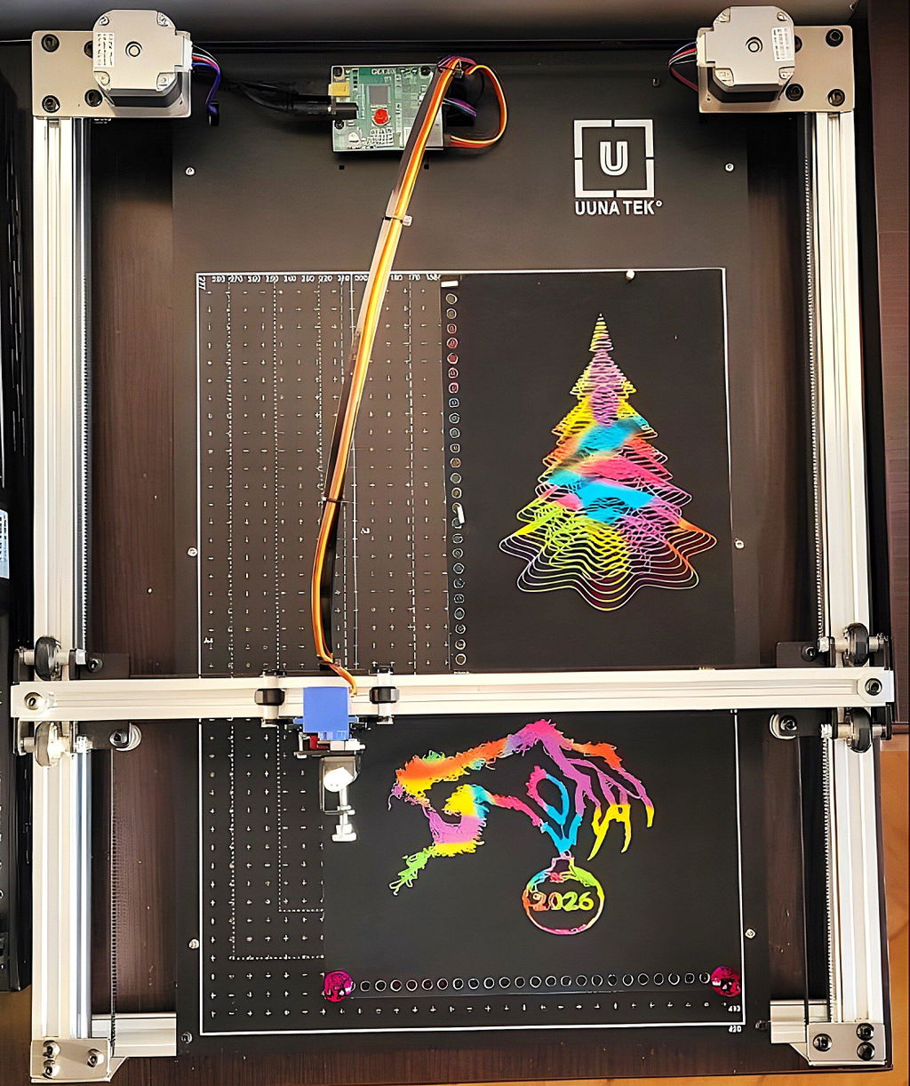 iDraw H SE A3/A2 Drawing Robot for Artists, Generative Art & Handwriting Automation – Combines the Robust iDraw H Hardware with Flexible Axidraw Software