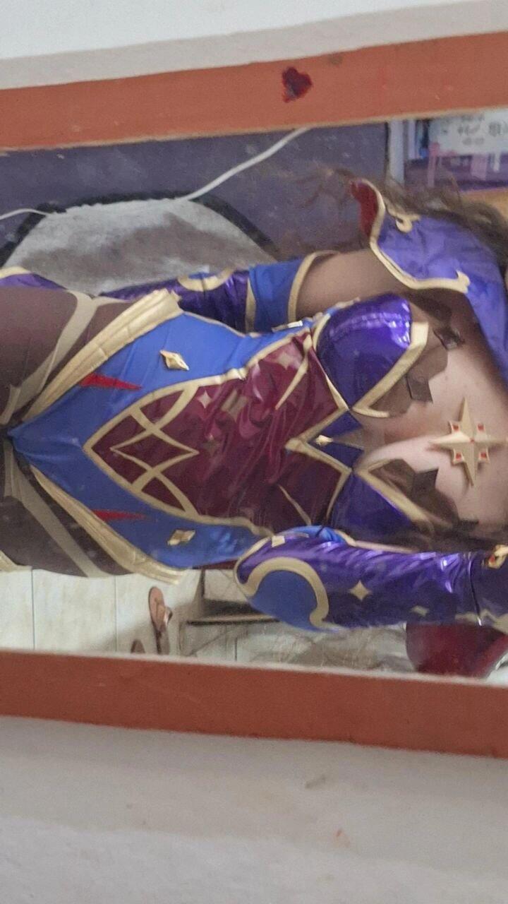 S-3XL Uwowo Game Genshin Impact Plus Size Cosplay Mona Megistus