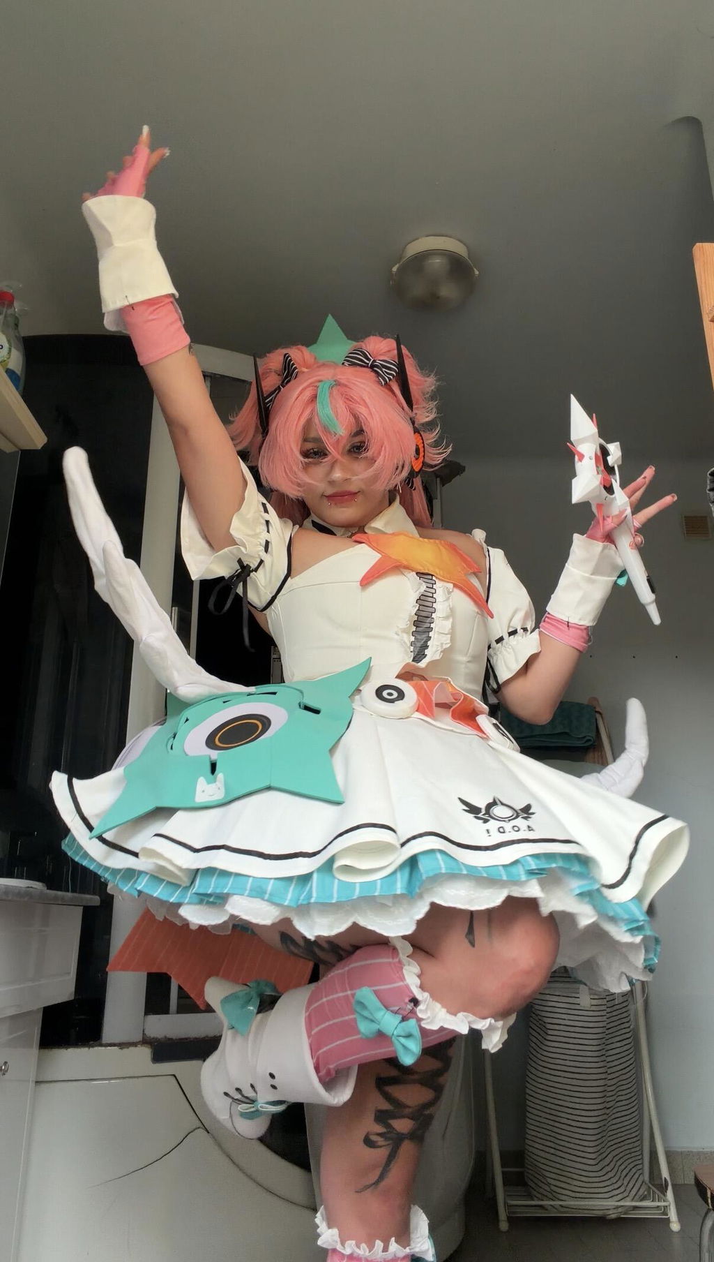 Uwowo Collab Series: Aria Angels of Delusion Zenless Zone Zero/ZZZ Cosplay Costume XS-2XL