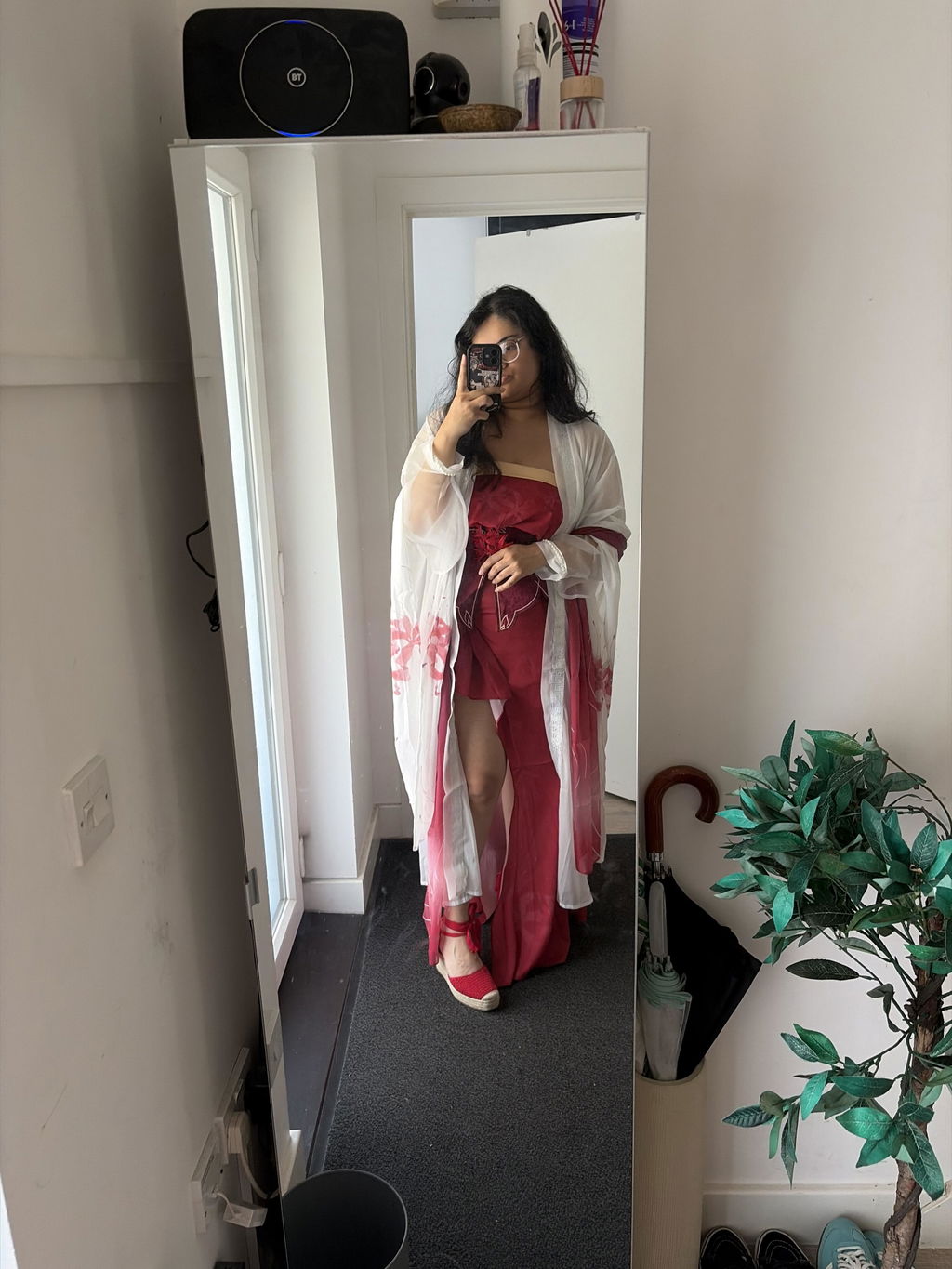 Uwowo Game Phrolova Chinese Hanfu Style Fanart Wuthering Waves WuWa Cosplay Costume