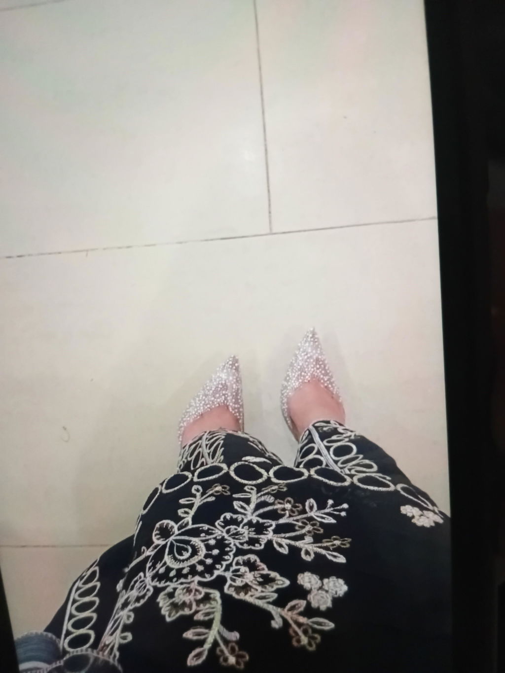 Nova Crystal Slingback Heel