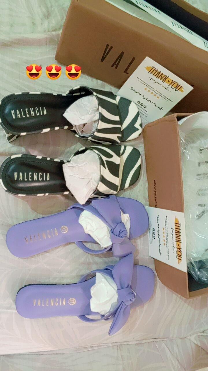 Lilac Bow Slipper