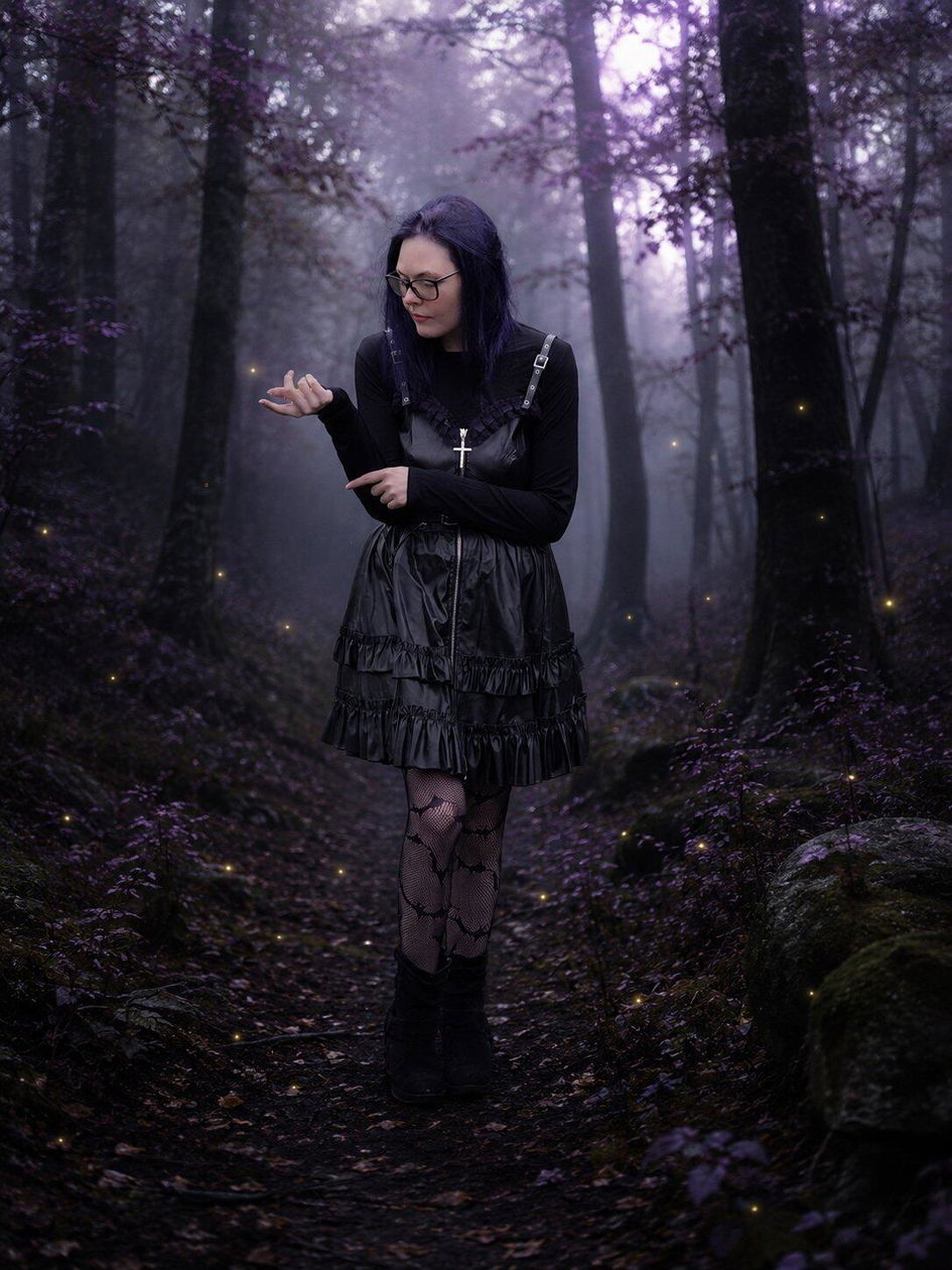 gothic leather dress Goth Faux Mini quality Dress XUNRYAN Womens Gothic Steampunk Faux-Leather