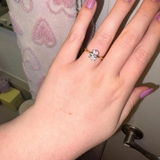 1.20 CT Oval Solitaire Lab Grown Diamond Engagement Ring