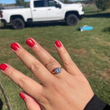 0.50 CT Round Solitaire Lab Grown Diamond Engagement Ring