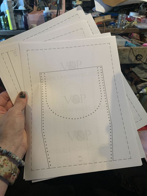 Biker Wallet, PDF Pattern and Instructional Video by Vasile and Pavel