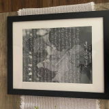 Personalized Gifts for Him - Custom Song Lyrics Poster Photo Couples Gifts First Dance Song Anniversary for Her, Customized Canvas Framed Photo Picture Gifts for Him Cool Things for Your Room