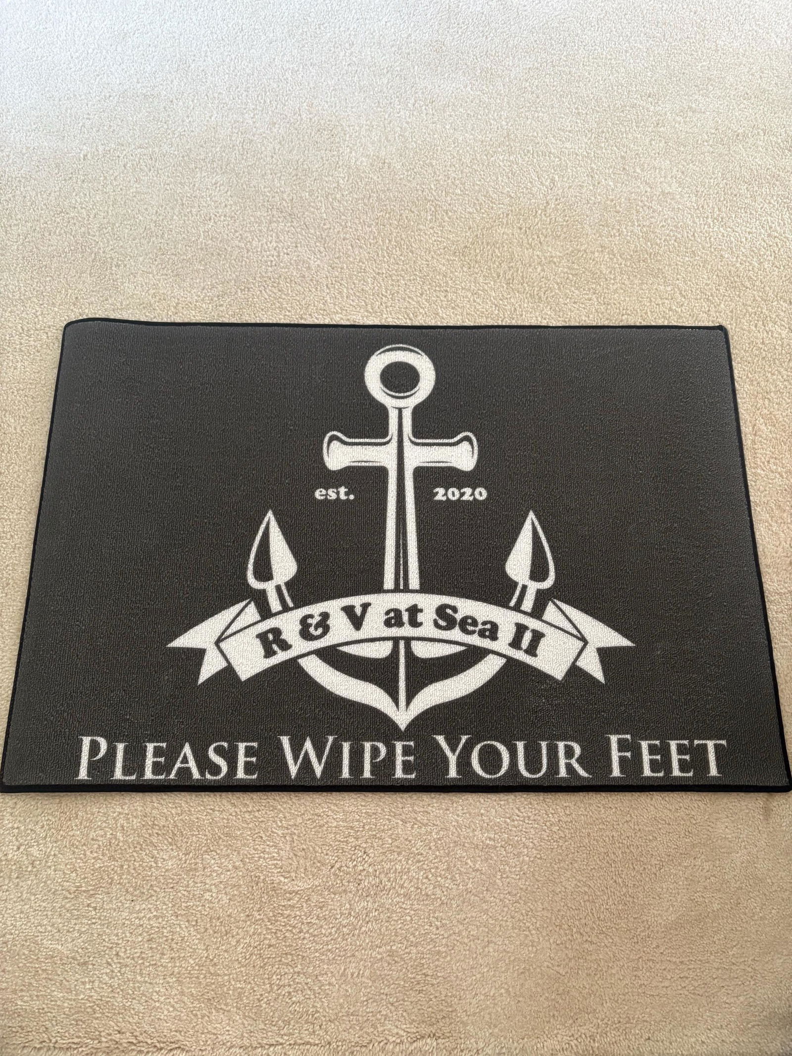 Custom Business Logo Doormat | Free Shipping – VictoryStore.com