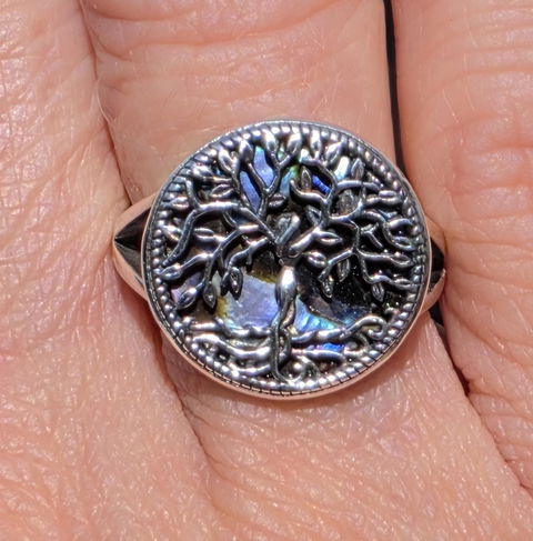 Sterling Silver Tree of Life Ring
