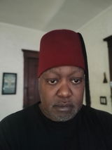 Maroon Wool Fez with Black Tassel