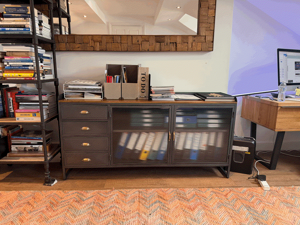 Vintage Industrial Style Sideboard