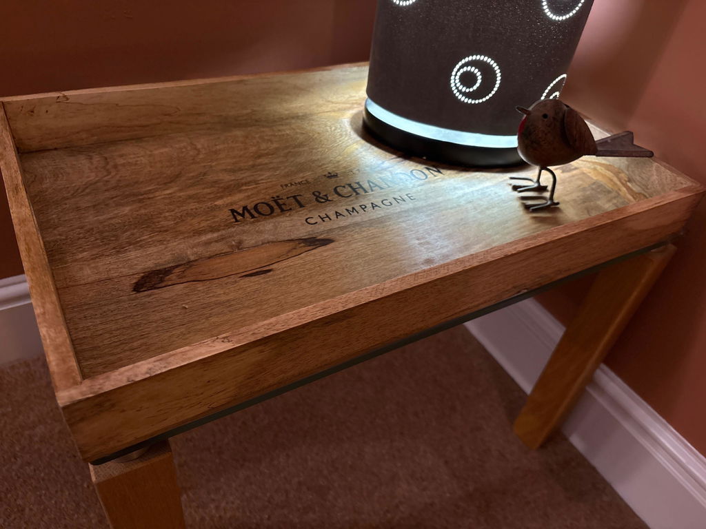 Moët & Chandon Wooden Serving Tray Set