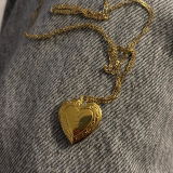 Collier cœur ouvrant — Précieux