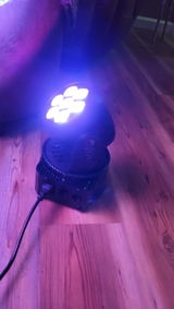 70W RGBW LED Moving Head Stage Light – 7x10W, DMX for DJ, Disco, Party & Stage